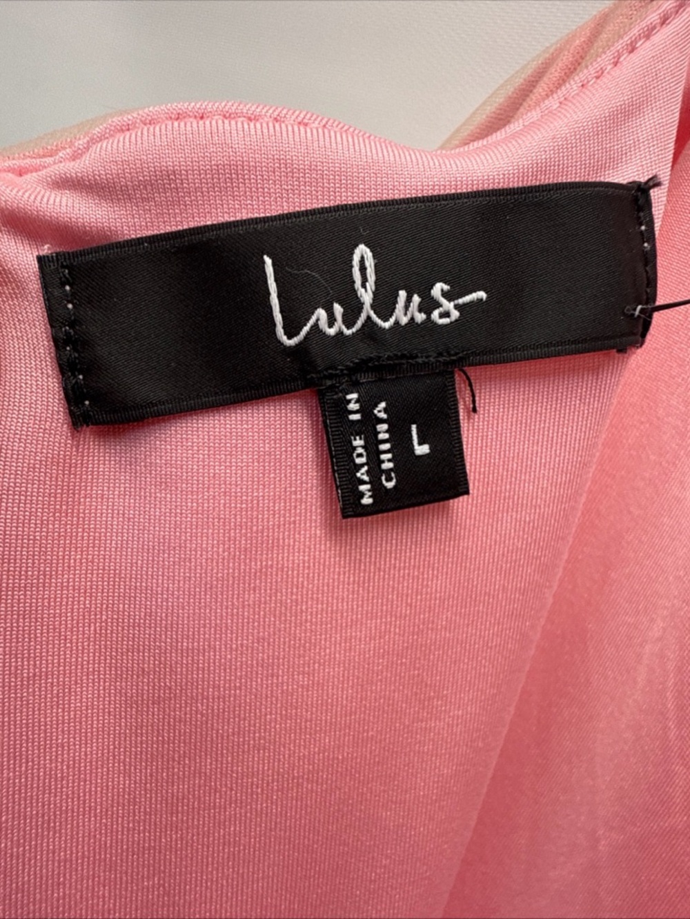 NWT Lulus Sz L Blooming For Love Pink Floral Embroidered Midi Dress Party Prom - Picture 6 of 15
